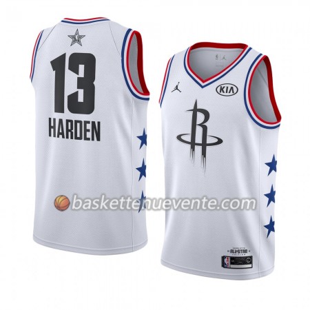 Maillot Basket Houston Rockets James Harden 13 2019 All-Star Jordan Brand Blanc Swingman - Homme